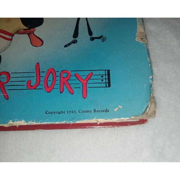 1945 Vtg. TUBBY THE TUBA Child's Record Book Cosmo Narrator Victor Jory mk - Picture 10 of 10